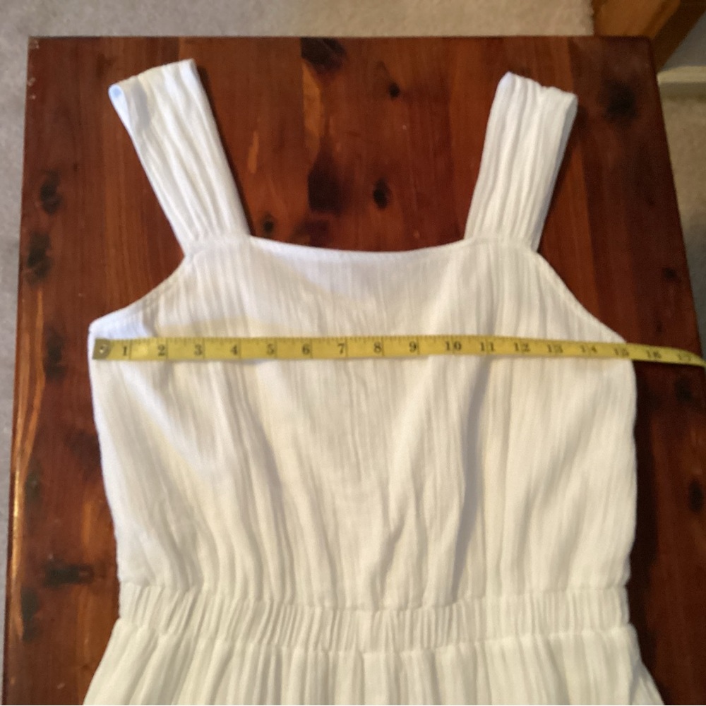 LOFT White Sleeveless Mini Dress - Picture 5 of 8